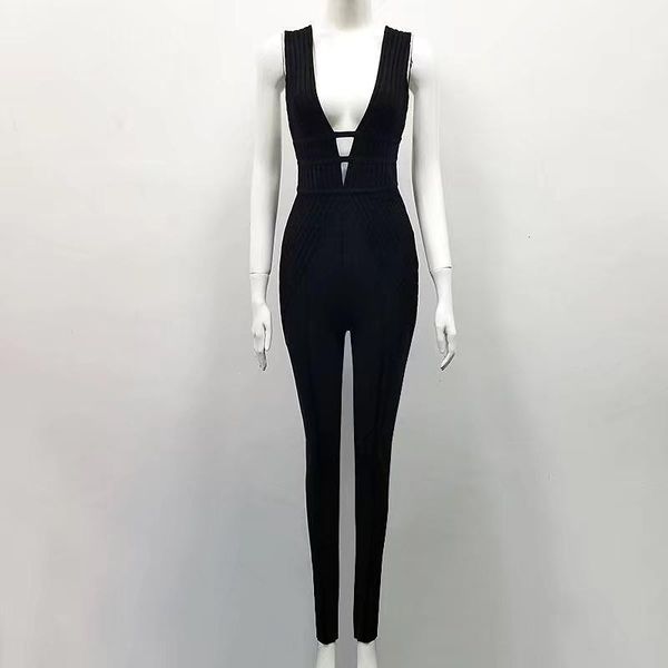women's jumpsuits & rompers style black bodycon women bandage jumpsuit sleeveless strapless beading celebrity full length party, Black;white
women's jumpsuits & rompers style black bodycon women bandage jumpsuit sleeveless strapless beading celebrity full length party, Black;white