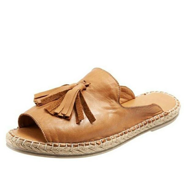 slippers summer women shoes flat pu leather sandals open toe fashion sewing tassel female beach comfortable ladies slides, Black
slippers summer women shoes flat pu leather sandals open toe fashion sewing tassel female beach comfortable ladies slides, Black