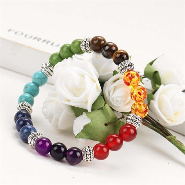 charm bracelets 2021 manufacturers direct wholesale colorful beads volcanic stone grinding man women elastic bracelet, Golden;silver
charm bracelets 2021 manufacturers direct wholesale colorful beads volcanic stone grinding man women elastic bracelet, Golden;silver