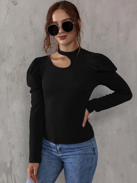 women's t-shirt t-shirt, long sleeve slim for vacation travelling dating party pography, White
women's t-shirt t-shirt, long sleeve slim for vacation travelling dating party pography, White