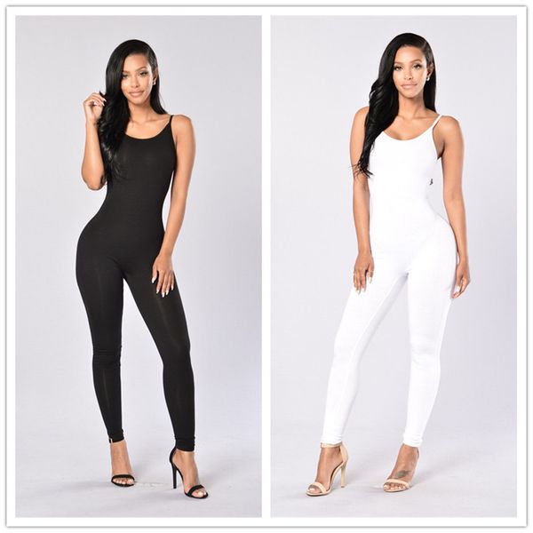 2011Summer Women Slim Bodycon Jumpsuits Sexy Spaghetti Strap Skinny Elastic Black White Long jumpsuit Casual Overalls for women, 2011 black
2011Summer Women Slim Bodycon Jumpsuits Sexy Spaghetti Strap Skinny Elastic Black White Long jumpsuit Casual Overalls for women, 2011 black