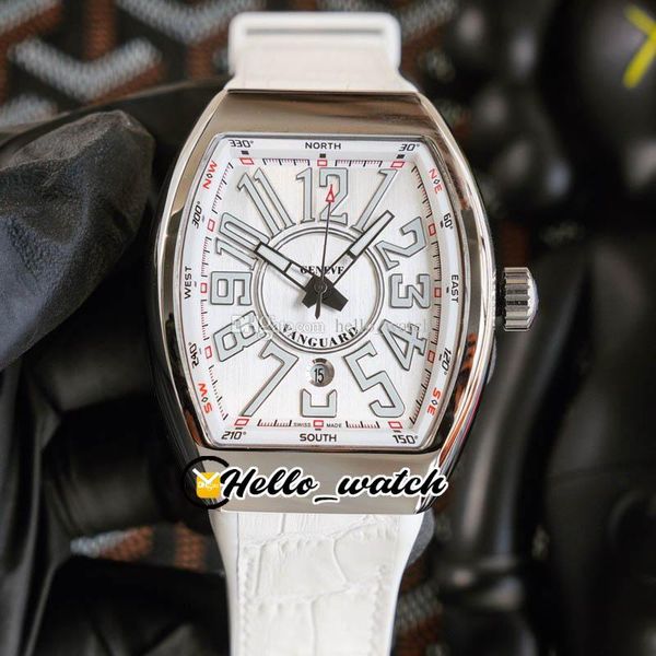 2021 vanguard yachting v 45 sc dt automatic mens watch steel case 3d digital mark white dial leather rubber strap hwfm hello_watch, Slivery;brown
2021 vanguard yachting v 45 sc dt automatic mens watch steel case 3d digital mark white dial leather rubber strap hwfm hello_watch, Slivery;brown
