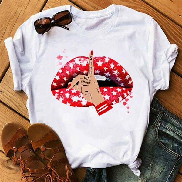 fashion and womens punk men t shirts red lips women print harajuku short sleeved female clothing white graphic, White;black
fashion and womens punk men t shirts red lips women print harajuku short sleeved female clothing white graphic, White;black