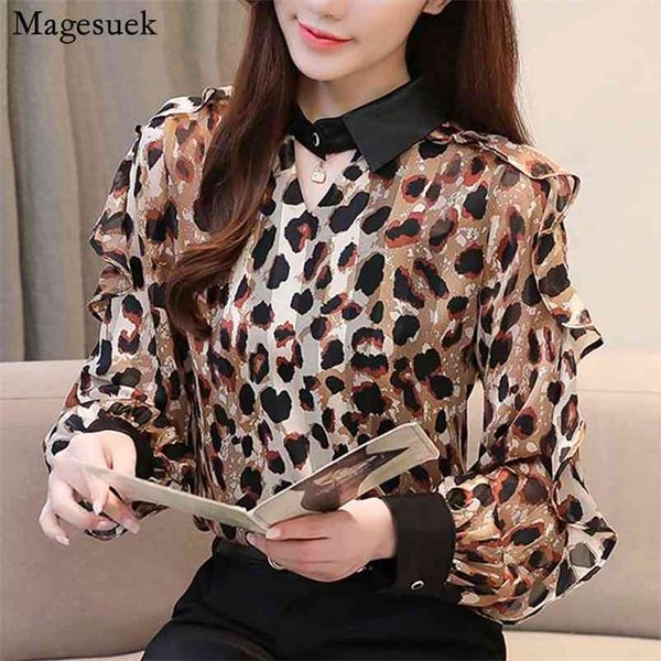 leopard print chiffon blouse women plus size pullover ladies and blouses ruffles long sleeve shirt blusas 10671 210512, White
leopard print chiffon blouse women plus size pullover ladies and blouses ruffles long sleeve shirt blusas 10671 210512, White