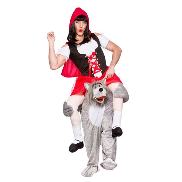 mascot doll costume 160-190cm adults kid grey wolf animal carry me mascot magic pants outfit halloween costumes carnival party dress up sui, Red;yellow
mascot doll costume 160-190cm adults kid grey wolf animal carry me mascot magic pants outfit halloween costumes carnival party dress up sui, Red;yellow
