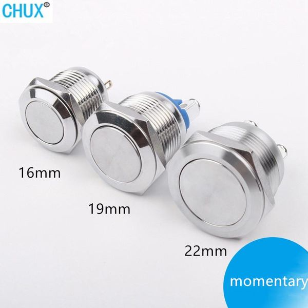 smart home control chux 16mm 19mm 22mm waterproof metal push button switch momentary high head flat 5v 12v 24v 220v key
smart home control chux 16mm 19mm 22mm waterproof metal push button switch momentary high head flat 5v 12v 24v 220v key