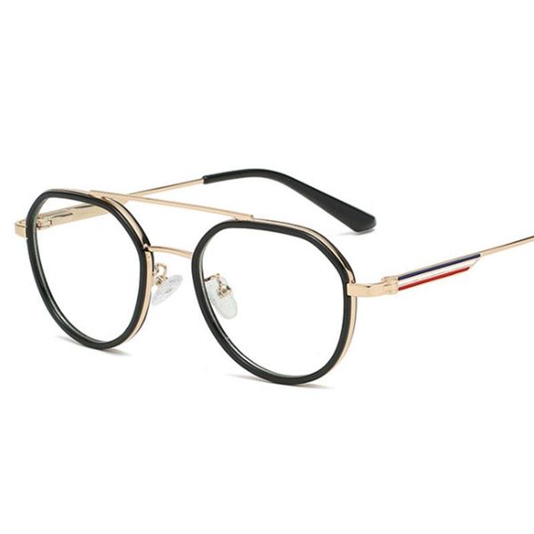 fashion sunglasses frames round vintage anti-blue light metal glasses men women optical computer 50151, Black
fashion sunglasses frames round vintage anti-blue light metal glasses men women optical computer 50151, Black