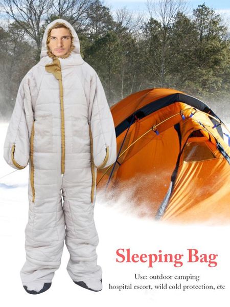 ultralight waterproof sleeping bag with arms and legs down bags lazy camping sleep hat for outdoor warm
ultralight waterproof sleeping bag with arms and legs down bags lazy camping sleep hat for outdoor warm