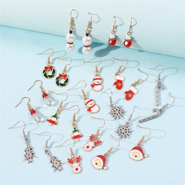 itkg e8799 bell gloves stud and snow elk cartoon bells christmas gift earrings gloves cute earrings set, Golden;silver
itkg e8799 bell gloves stud and snow elk cartoon bells christmas gift earrings gloves cute earrings set, Golden;silver