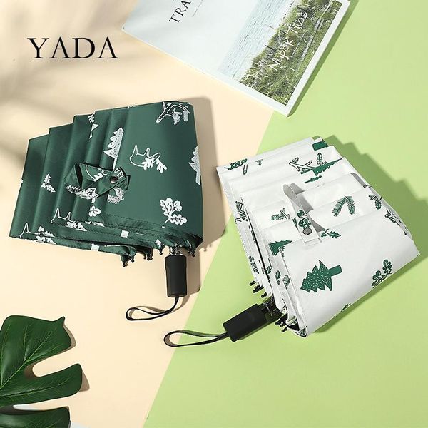 umbrellas yada ins christmas forest&elk pattern 3-fold umbrella fold women uv rainproof parasol rain sun yd200190
umbrellas yada ins christmas forest&elk pattern 3-fold umbrella fold women uv rainproof parasol rain sun yd200190
