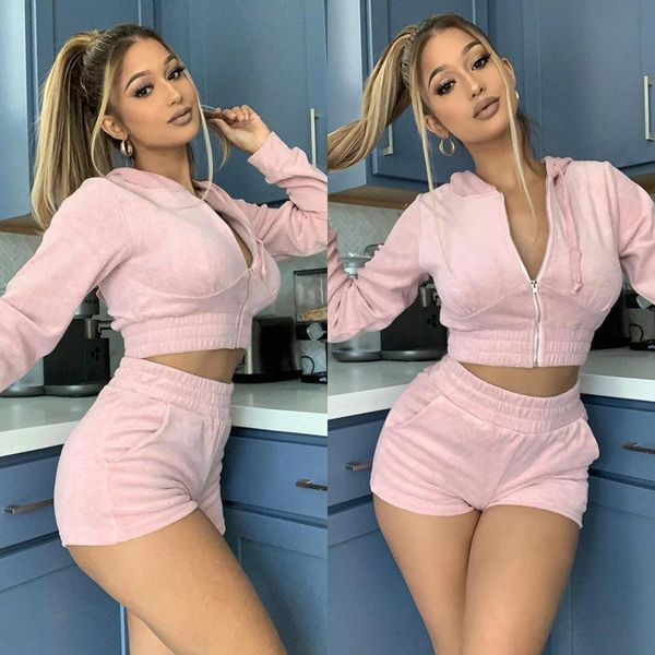 women's shorts fall 2 piece set hooded sweatshirts short pants outfits long sleeve hoodies pullover + suits solid matching hv8h, White;black
women's shorts fall 2 piece set hooded sweatshirts short pants outfits long sleeve hoodies pullover + suits solid matching hv8h, White;black