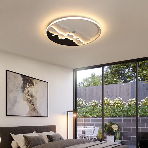 ceiling lights white/black modern led for living room bed plafon techo lamp light
ceiling lights white/black modern led for living room bed plafon techo lamp light