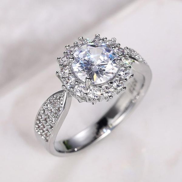 wedding rings luxury classic silver plated gypsophila engagement for women shine white cz stone inlay fashion jewelry party gift, Slivery;golden
wedding rings luxury classic silver plated gypsophila engagement for women shine white cz stone inlay fashion jewelry party gift, Slivery;golden
