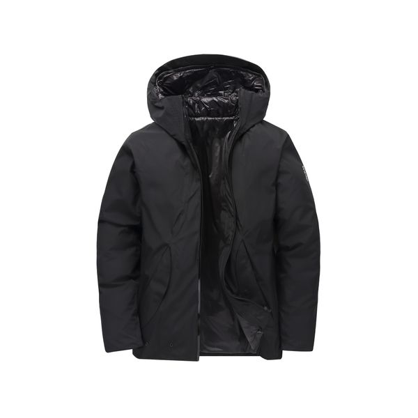 men's north windproof down jacket hooded double pocket design clothing letter printing logo downs jackets 2in1 coat detachable liner ou, Black
men's north windproof down jacket hooded double pocket design clothing letter printing logo downs jackets 2in1 coat detachable liner ou, Black