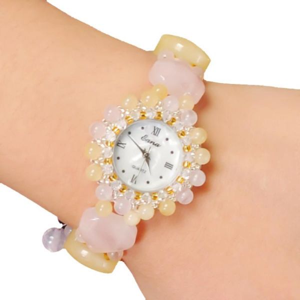 wristwatches luxury women quartz watch ladies bracelet wristwatch nature z and pink crystal jewelry gifts, Slivery;brown
wristwatches luxury women quartz watch ladies bracelet wristwatch nature z and pink crystal jewelry gifts, Slivery;brown