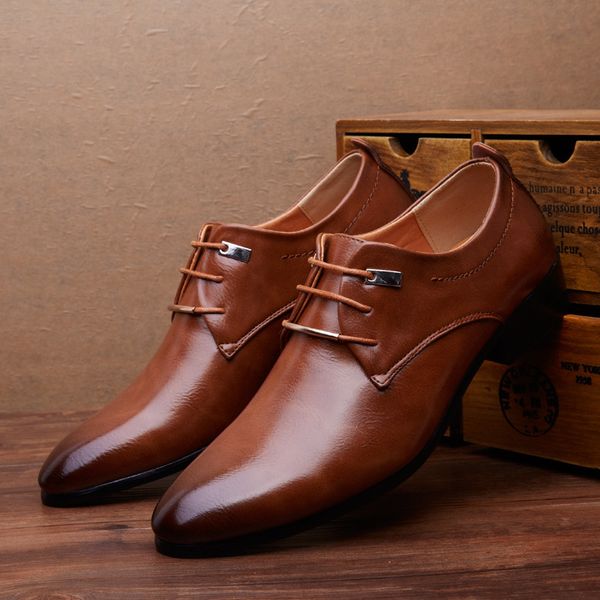 shoe 2021 formal businessmen dressed in oxford leather of men lace-up pointed to the british style black brown man shoes xbyk
shoe 2021 formal businessmen dressed in oxford leather of men lace-up pointed to the british style black brown man shoes xbyk