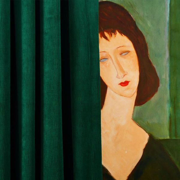 high-end curtain fabric flannel modern minimalist ins thick dark green nordic retro curtains for living dining room bedroom & drapes
high-end curtain fabric flannel modern minimalist ins thick dark green nordic retro curtains for living dining room bedroom & drapes