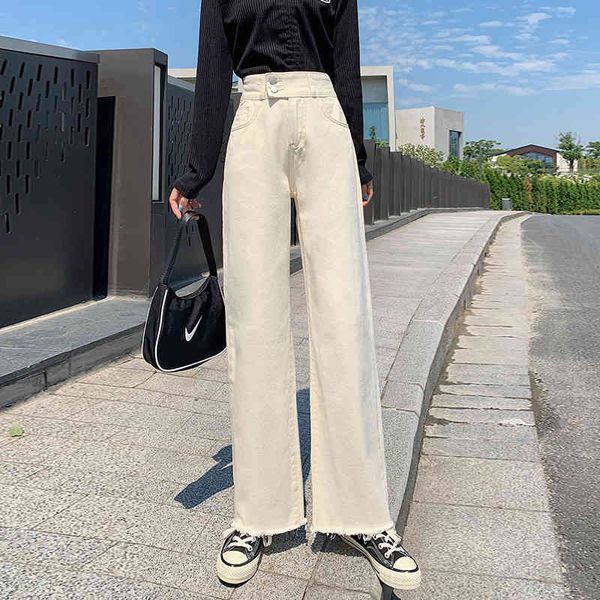 jeans damascus high waist brem loose straight blue trousers comfy cotton pockets raw edge in women's brim pants
jeans damascus high waist brem loose straight blue trousers comfy cotton pockets raw edge in women's brim pants