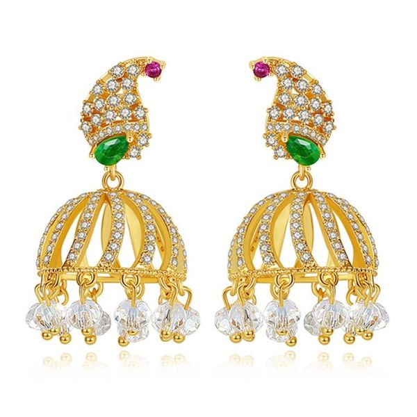 dangle & chandelier 1 pair luxury crystal retro ethnic zircon bell drop beads tassel dangler earrings vintage women bridal jewelry gi, Silver
dangle & chandelier 1 pair luxury crystal retro ethnic zircon bell drop beads tassel dangler earrings vintage women bridal jewelry gi, Silver