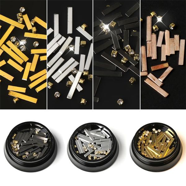 gold silver metal rods nail art decorations wheels straight design charm 3d studs manicure accessories, Silver;gold
gold silver metal rods nail art decorations wheels straight design charm 3d studs manicure accessories, Silver;gold