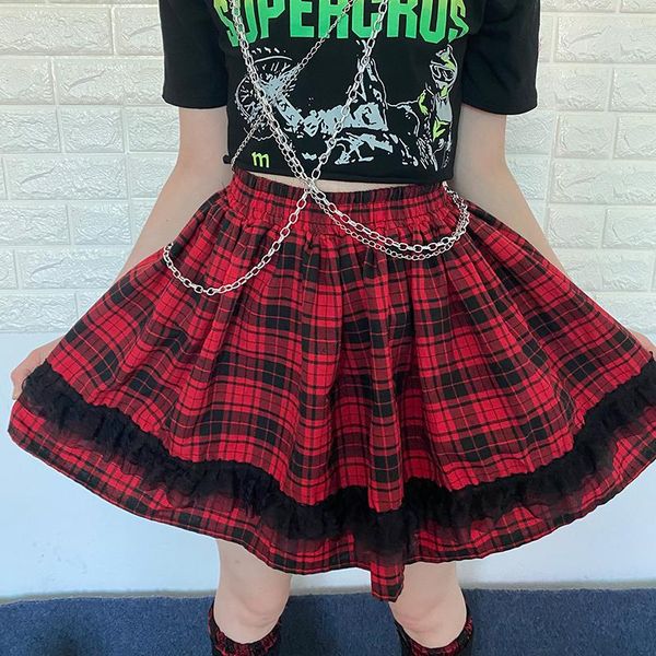 skirts cool lady street pleated y2k black red plaid girl mini skirt gothic lace harajuku empire midi japanses dark goth clothes
skirts cool lady street pleated y2k black red plaid girl mini skirt gothic lace harajuku empire midi japanses dark goth clothes