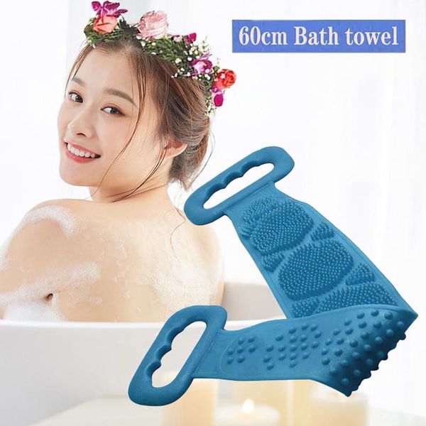 disposable gloves silicone back scrubber soft loofah bath towel belt body exfoliating massage for shower cleaning bathroom strap
disposable gloves silicone back scrubber soft loofah bath towel belt body exfoliating massage for shower cleaning bathroom strap