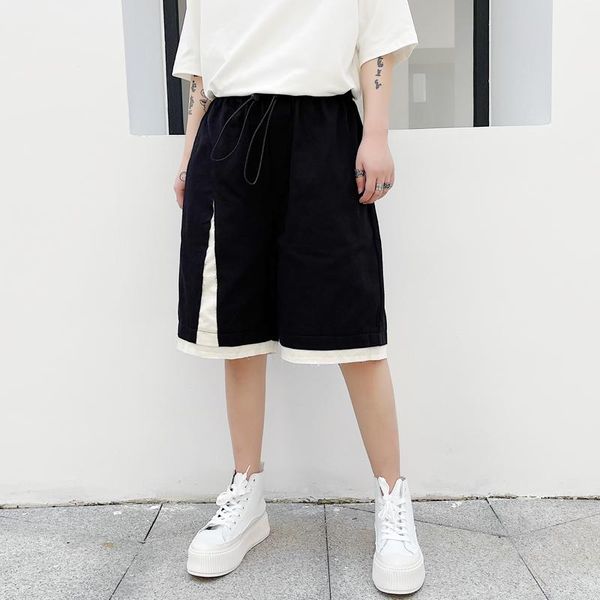 summer men's casual elastic waist shorts japan korean streetwear vintage broken style short pant male harajuku sports man, White;black
summer men's casual elastic waist shorts japan korean streetwear vintage broken style short pant male harajuku sports man, White;black