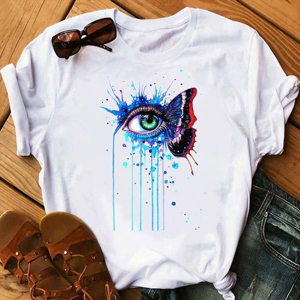 classic cool eye print summer womens casual short sleeve fashion lady girl tee hipster drop ship, White
classic cool eye print summer womens casual short sleeve fashion lady girl tee hipster drop ship, White