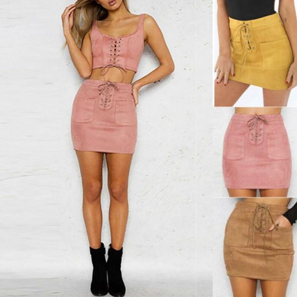 skirts hirigin women solid leather suede bandage high waist party skinny lace up mini skirt ladies casual slim, Black
skirts hirigin women solid leather suede bandage high waist party skinny lace up mini skirt ladies casual slim, Black