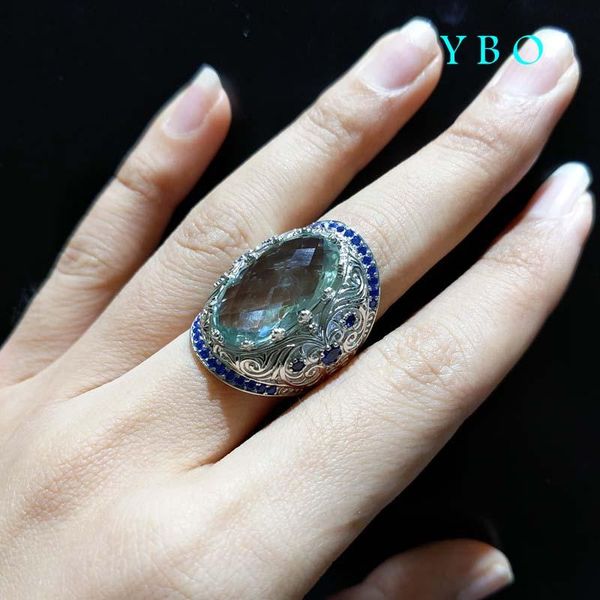 cluster rings y b o , supper silver ring natural green gemstone with colorful side stone design huge jewelry for woman and girl, Golden;silver
cluster rings y b o , supper silver ring natural green gemstone with colorful side stone design huge jewelry for woman and girl, Golden;silver