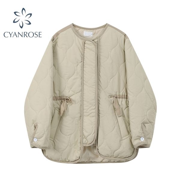 winter khaki solid women's down jacket long sleeve zipper coat warm thick cotton padded parka female fashion outwear 210515, Black
winter khaki solid women's down jacket long sleeve zipper coat warm thick cotton padded parka female fashion outwear 210515, Black