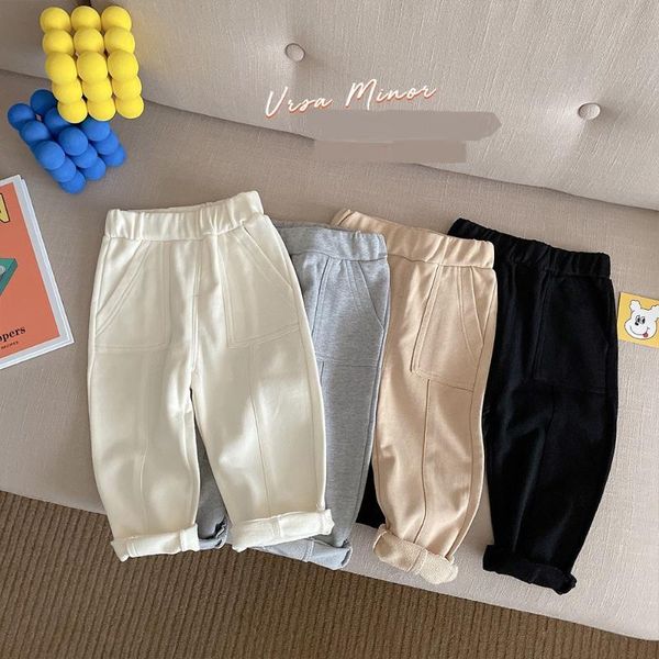 trousers autumn children kids cotton solid pockets elastic waist boys sport pants girls full length casual straight, Blue
trousers autumn children kids cotton solid pockets elastic waist boys sport pants girls full length casual straight, Blue