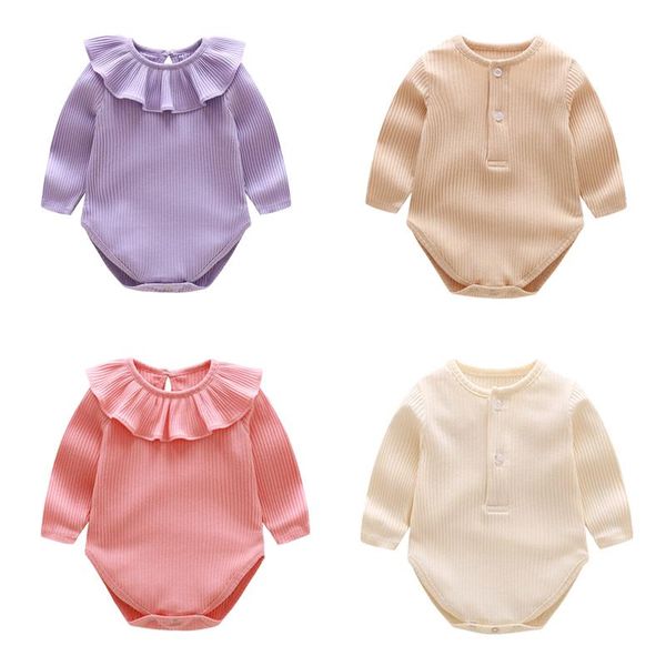 rompers baby girls autimn knitted autumn spring long sleeve ruffle collar bodysuits for infants children clothes, Blue
rompers baby girls autimn knitted autumn spring long sleeve ruffle collar bodysuits for infants children clothes, Blue