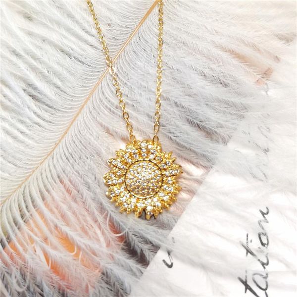summer european and american lovely fashion sunflower pendant gold plated copper women's necklace necklaces, Silver
summer european and american lovely fashion sunflower pendant gold plated copper women's necklace necklaces, Silver