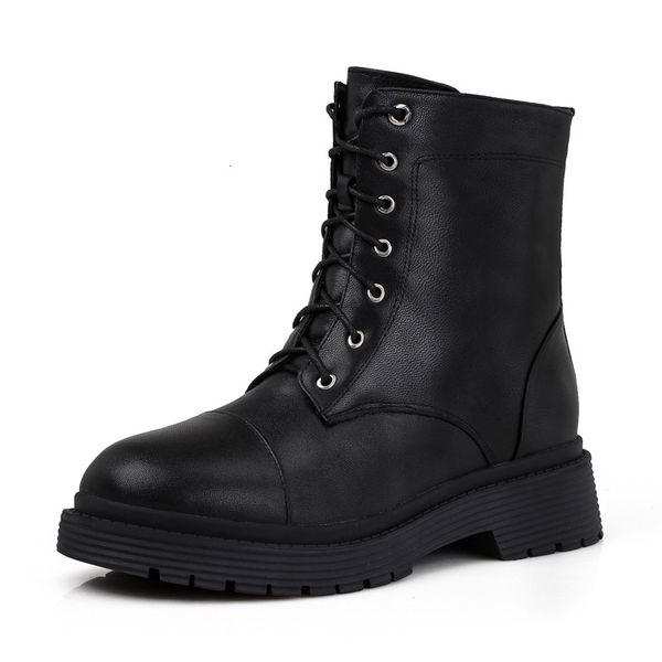 asumer outbursts winter snowboots women's wool boots round toe lace up to zip down genuine leather shoes, Black
asumer outbursts winter snowboots women's wool boots round toe lace up to zip down genuine leather shoes, Black