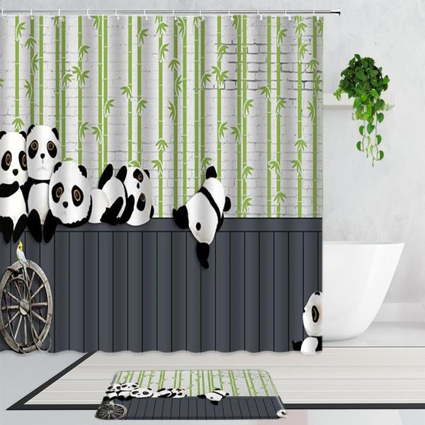 shower curtains funny cartoon panda cute black and white animal children's bathroom curtain set non-slip bath mats carpet screen
shower curtains funny cartoon panda cute black and white animal children's bathroom curtain set non-slip bath mats carpet screen