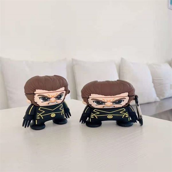 wholesale 3d cartoon wolverine anime earphone cases for airpod 1 2 wireless charging box bluetooth headset cover for airpods pro accessories
wholesale 3d cartoon wolverine anime earphone cases for airpod 1 2 wireless charging box bluetooth headset cover for airpods pro accessories