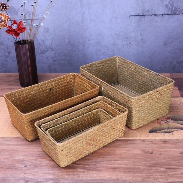 storage baskets handmade straw weaving of things fruit dish basket for sundries cosmetic box use kitchen bathroom gift
storage baskets handmade straw weaving of things fruit dish basket for sundries cosmetic box use kitchen bathroom gift