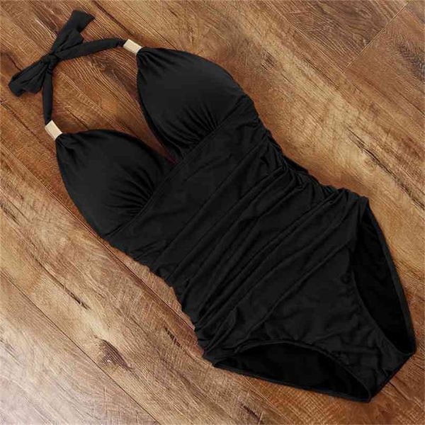tankini plus size swimwear women black halter monokini swimsuit push up bathing suit high waist bodysuit 210702, White;black
tankini plus size swimwear women black halter monokini swimsuit push up bathing suit high waist bodysuit 210702, White;black
