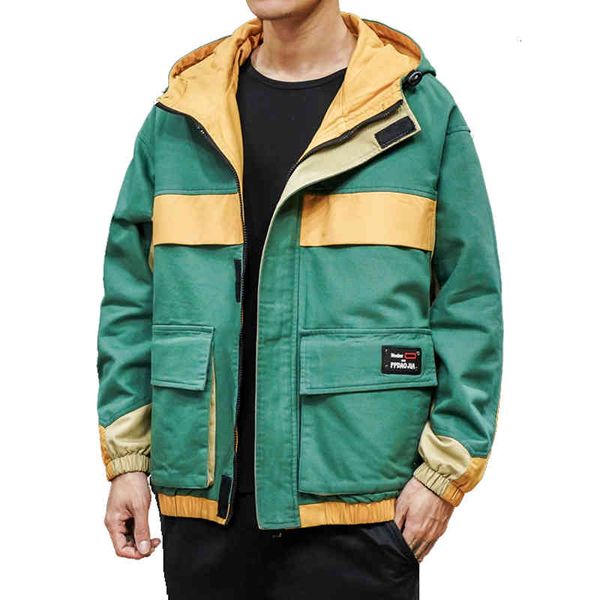 men's jackets autumn jacket zipper windbreaker patchwork overcoat male plus size hip hop streetwear coat qasz, Black;brown
men's jackets autumn jacket zipper windbreaker patchwork overcoat male plus size hip hop streetwear coat qasz, Black;brown