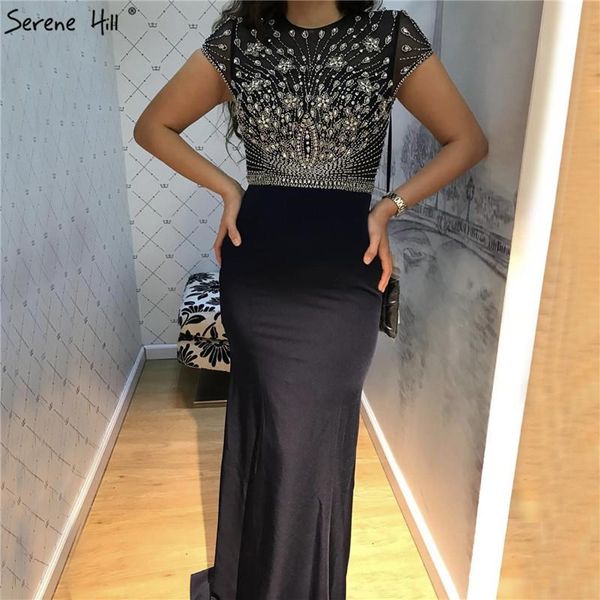 black o-neck satin mermaid prom dresses 2021 dubai beading diamonds cap sleeve gowns serene hill la70236 party, White;black
black o-neck satin mermaid prom dresses 2021 dubai beading diamonds cap sleeve gowns serene hill la70236 party, White;black