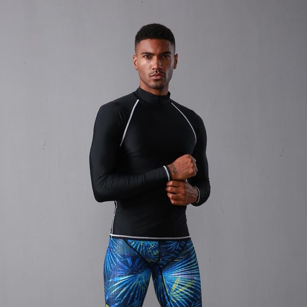 one-piece suits sbart upf 50+ swimwear men rash guard surf lycra wetsuit diving long sleeve swim shirt windsurf surfing
one-piece suits sbart upf 50+ swimwear men rash guard surf lycra wetsuit diving long sleeve swim shirt windsurf surfing
