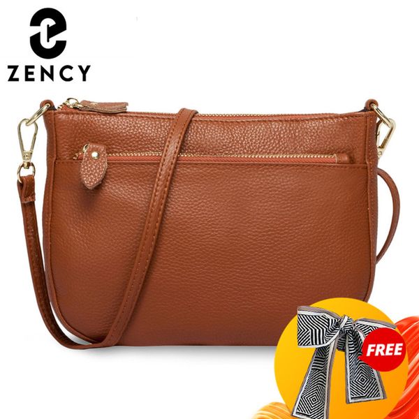 zency fashion women crossbody bag 100% genuine leather brown handbag small flap bags simple lady shoulder purse messenger
zency fashion women crossbody bag 100% genuine leather brown handbag small flap bags simple lady shoulder purse messenger