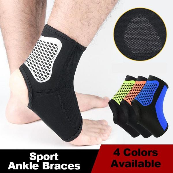 ankle support sport brace elastic high protector orthosis compression bandage safety running basketball fitness foot cuffs, Blue;black
ankle support sport brace elastic high protector orthosis compression bandage safety running basketball fitness foot cuffs, Blue;black