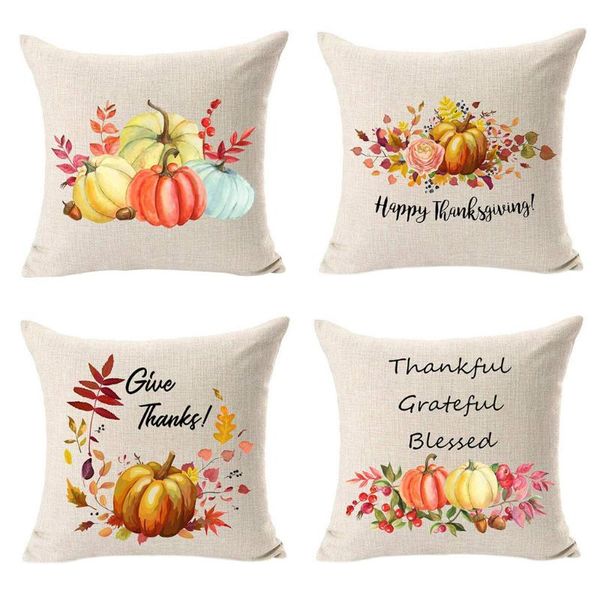 cushion/decorative pillow 4pc thanksgiving autumn decor fall pumpkin leaves throw cover home sofa case seat decoration for
cushion/decorative pillow 4pc thanksgiving autumn decor fall pumpkin leaves throw cover home sofa case seat decoration for
