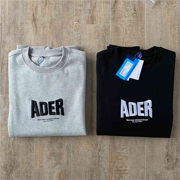 brand hoodie korea chao brand ader 2021 three-dimensional embroidery letter round neck pullover for men and women's autumn top, Black
brand hoodie korea chao brand ader 2021 three-dimensional embroidery letter round neck pullover for men and women's autumn top, Black