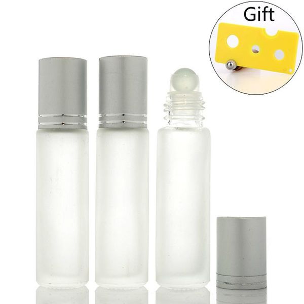 10ml clear frosted glass roll on bottle storged essential oil perfume vials with roller ball + 1pcs opener storage bottles & jars
10ml clear frosted glass roll on bottle storged essential oil perfume vials with roller ball + 1pcs opener storage bottles & jars