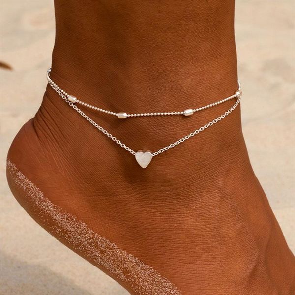 anklets fashion simple anklet female love ankle transfer beads anti-friction women double-layer exquisite beach feet, Red;blue
anklets fashion simple anklet female love ankle transfer beads anti-friction women double-layer exquisite beach feet, Red;blue