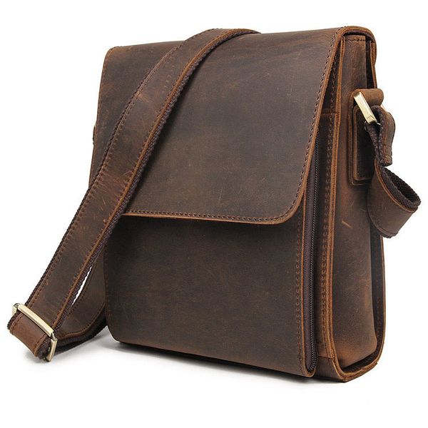 crossbody bag vintage flap crazy horse messenger genuine leather travel handbag totes for phone
crossbody bag vintage flap crazy horse messenger genuine leather travel handbag totes for phone