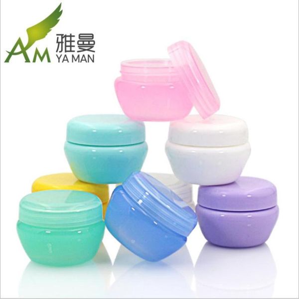 storage bottles & jars 1pc mini empty jar pots cosmetic makeup inner lid face cream lip container my refillable wholesale t0306
storage bottles & jars 1pc mini empty jar pots cosmetic makeup inner lid face cream lip container my refillable wholesale t0306